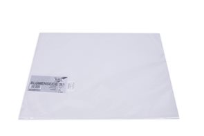Hedvábný papír 50 × 70 cm, 20 g, 26 listů - barva bílá