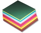 Origami papír barevný 70g/m2 - 10 x 10 cm, 500 archů