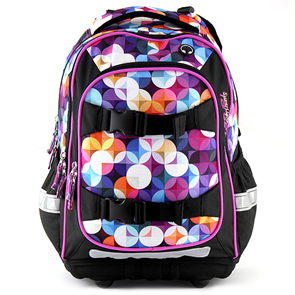 Školní batoh Target - Barevné kroužky