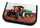 Školní penál Emipo - Traktor - jednopatrový, 1 klopa