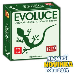 Evoluce - O původu druhů, společenská hra Změň se, nebo tě sežerou !