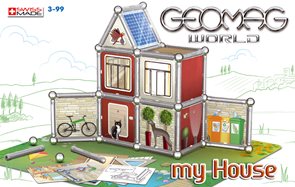 Geomag world - Magnetická stavebnice House basic