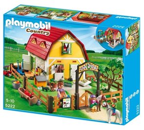 Dětská farma s poníky - Playmobil- novinka 2013