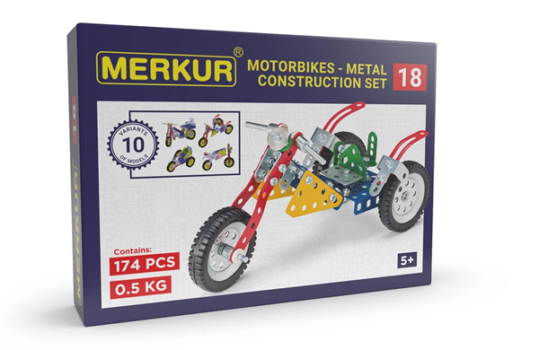 Levně Merkur stavebnice 018 - Motocykly