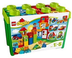 LEGO DUPLO 10580 Zábavný box  deluxe - DUPLO Kostičky