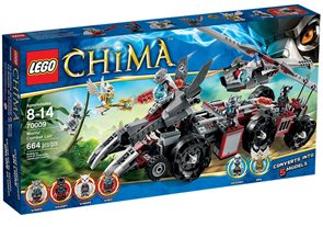 LEGO CHIMA 70009  Worrizova bojová pevnost