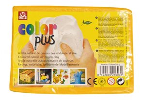 Keramická hmota Color Plus bez výpalu - 0,5 kg žlutá