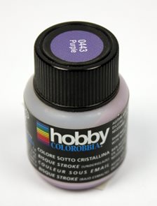 Podglazurní barva - Temně fialová, 29,5 ml