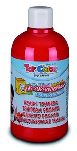 Temperová barva Toy Color - 500 ml - červená