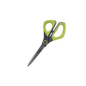 Nůžky Scissor- pogumované - 18 cm - zelené