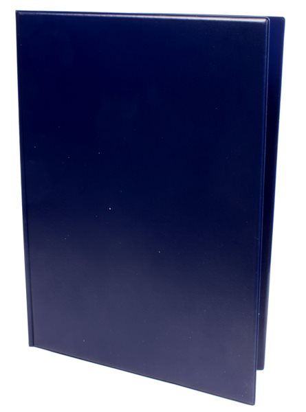 Desky na třídní knihy a výkazy - modré - desky PVC A4