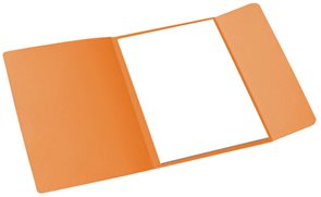 CAESAR OFFICE Odkládací mapa A4 jednoklopá - oranžová