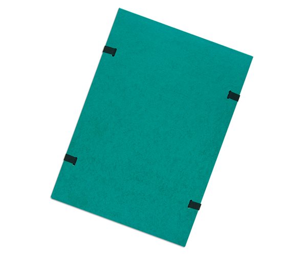 Levně CAESAR OFFICE Spisové desky s tkanicí A4 RainbowLine prešpán - zelené