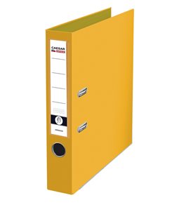 CAESAR OFFICE IMPERATOR Pořadač pákový A4 5 cm, lišty - žlutý