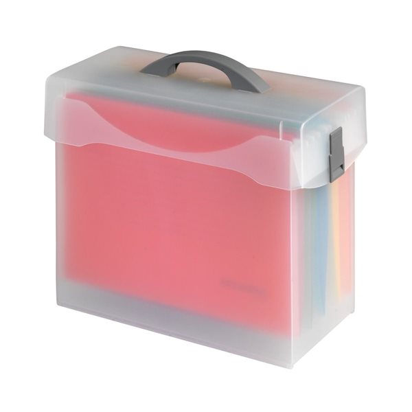 Variobox, 5 barevných závěsných desek A4, PP