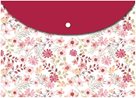 Desky s drukem na dokumenty A4 PVC - Flower