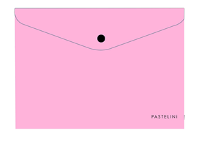 Karton PP PASTELINi Desky s drukem A4 PP - růžová