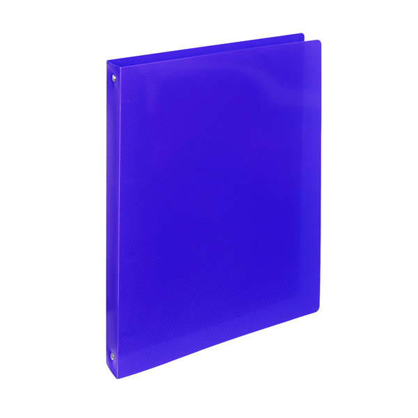 Karton PP Pořadač ELECTRA 4kroužek 3,3 cm - tmavě modrý