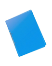 Pořadač 2kroužek A5 2,5 cm průhledný PP - modrý