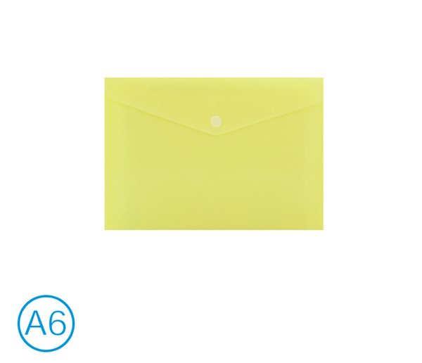 Levně Desky s drukem A6 LUMA pastel - žlutá