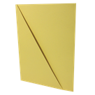 HIT Odkládací deska s rohem A4 Classic - žlutá