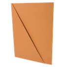 HIT Odkládací deska s rohem A4 Classic - oranžová