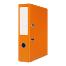 Pákový pořadač Basic A4 7,5 cm, PP, kovová lišta - oranžový