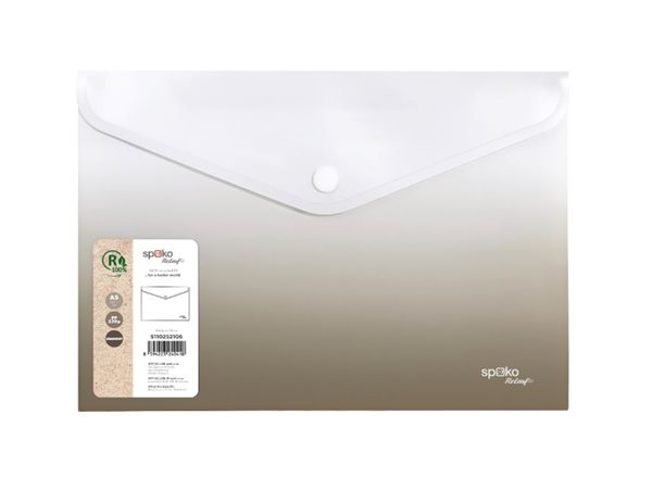 Desky s drukem Spoko ReLeaf A5 PP 1 ks Gradient - šedé