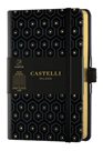 Castelli Zápisník linkovaný, 9 × 14 cm, C&G Honey Gold