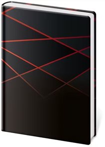 Z&#225;pisn&#237;k Vario A5 linkovan&#253; - BLACK DESIGN