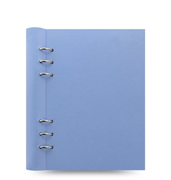 Filofax Clipbook Pastel kroužkový poznámkový blok A5 - pastelově modrá