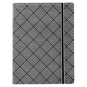 Filofax Notebook Impressions poznámkový blok A5 - černá/bílá