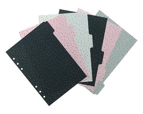 Filofax Rozřazovače pro diář a clipbook Confetti, A5