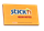Samolepicí bloček Stick'n 76 × 127 mm, 100 lístků, neonově oranžový