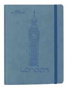 CONCORDE Zápisník City A6 linkovaný 80 listů - Londýn