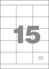 Spoko Samolepicí etikety A4 100 listů - 70 × 50,8 mm