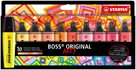 STABILO BOSS ORIGINAL Zvýrazňovač ARTY line - sada 10 barev, teplé odstíny