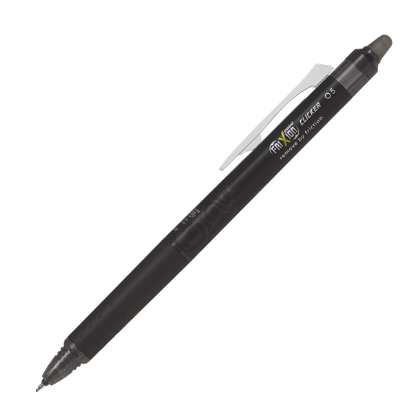 Levně Pilot FriXion Point Clicker 05 Roller 0,5 mm - černá, Sleva 10%