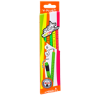 Grafitová tužka STAR NEON trojhranná s gumou, 6 ks
