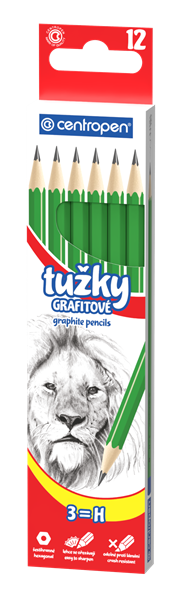 Centropen Tužka grafitová č.3 - balení 12 ks