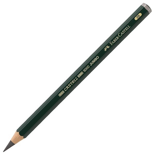Levně Grafitová tužka Faber-Castell 9000 Jumbo 2B