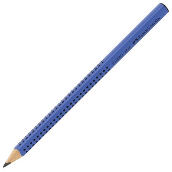 Levně Grafitová tužka Faber-Castell Grip 2001 B - modrá