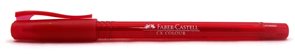 Kuličkové pero Faber-Castell CX Color 1 mm - červená