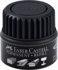 Náhradní náplň do permanentních popisovačů Faber-Castell Grip - černá