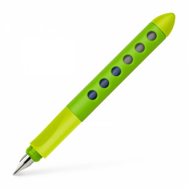 Levně Bombičkové pero Faber-Castell Scribolino pro leváky - sv.zelená