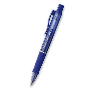 Kuličkov&#233; pero Faber-Castell POLY BALL View XB - modr&#225;
