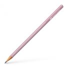 Grafitová tužka Faber-Castell Sparkle perleťová - růžová
