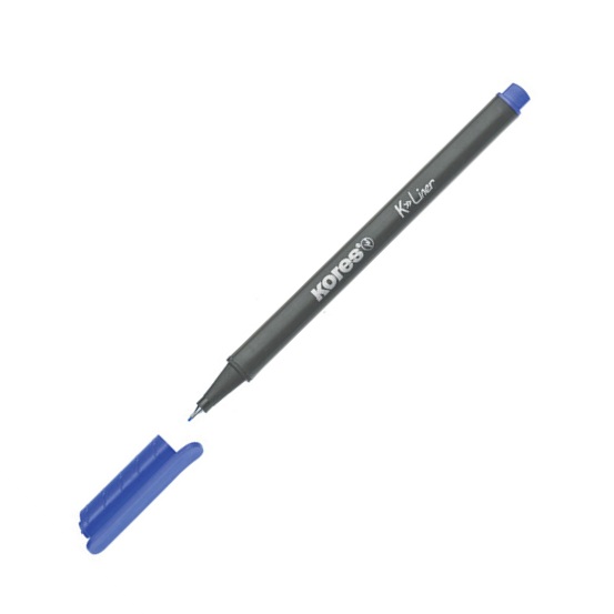 Levně Kores K-Liner 0,4 mm - modrý