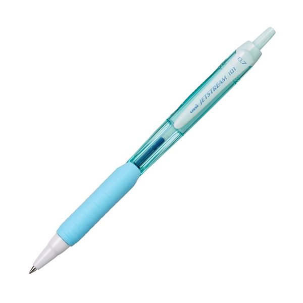 UNI Jetstream Kuličkové pero 0,7 mm - tělo sv. modré Sky blue, modré, Sleva 5%