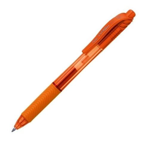 Levně Pentel EnerGel BL107 Gelový roller 0,7 mm - oranžový